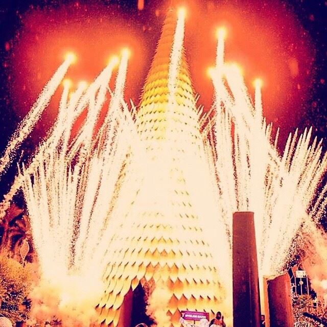 Last night @livelovebyblos was on fire thanks to TonyGhostineFireworks closing the year with lights of hope and happiness! Photo by @beautybycrisma