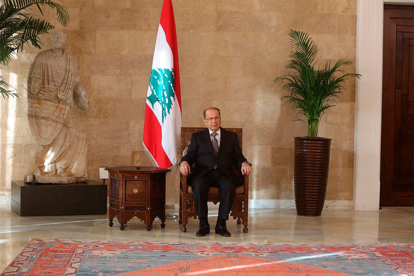 Lebanese president Michel Naim Aoun