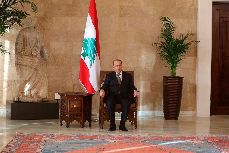 Lebanese president Michel Naim Aoun