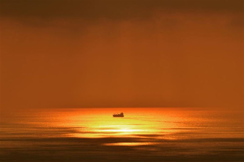  lebanon beirut baabda sunset sun colors sky sea clouds orange grey black... (Baabda)