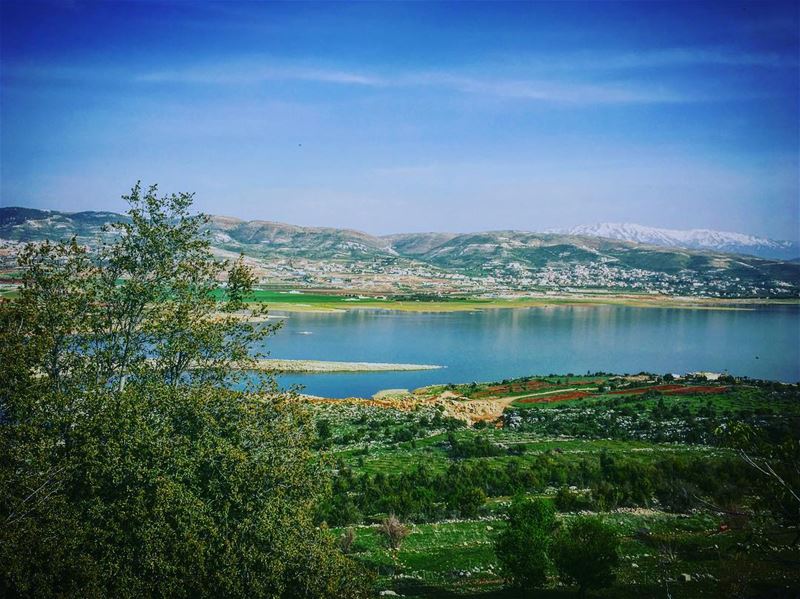  lebanon  bekaa  saghbin  karaoun  qaraoun  lake  livelovebekaa ... (Saghbin - Qaraoun)