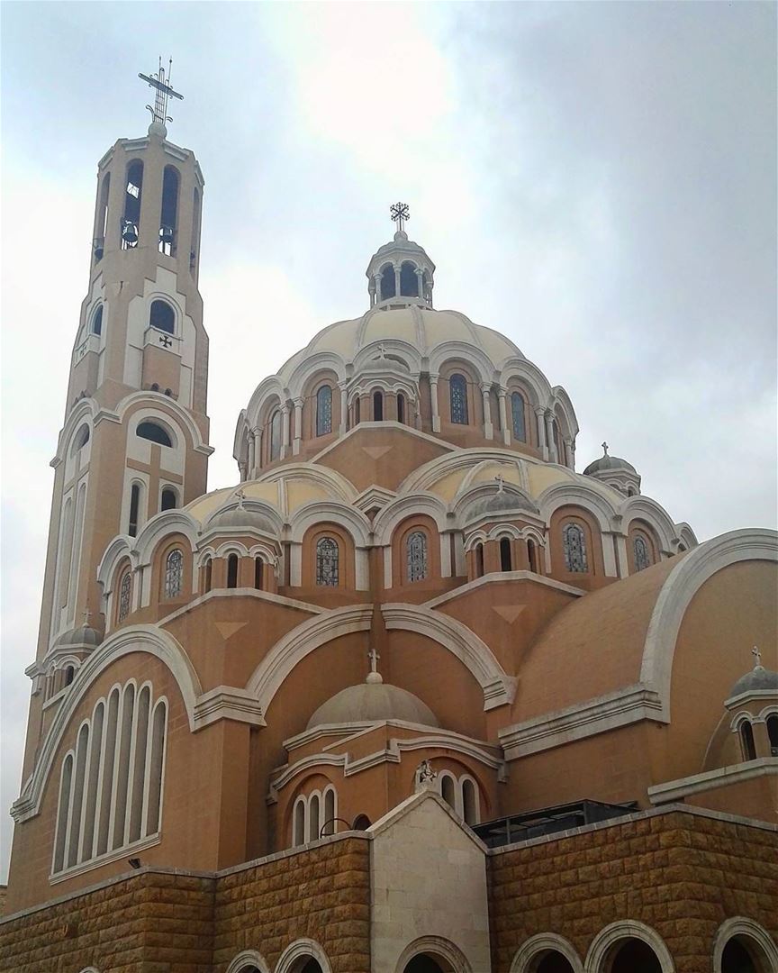  lebanon  church  orthodox  christianity  orthodoxchurch  architecture ... (Harisa, Mont-Liban, Lebanon)