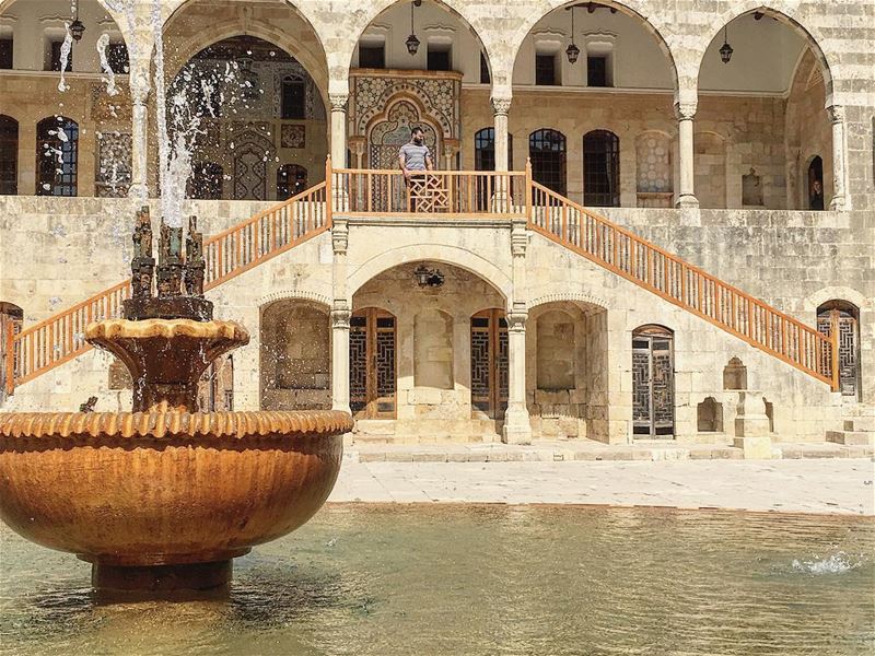  lebanon  fountain  architecture  instagood  wanderlust  travelgram ... (Beiteddine Palace)