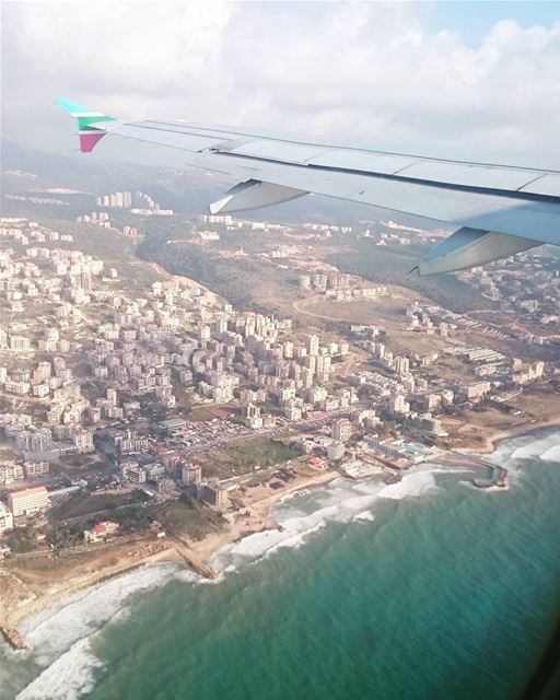 Lebanon from the sky 🛫 lebanon  Beirut  beirute  beiruting  khalde  لبنان (Khaldah, Mont-Liban, Lebanon)