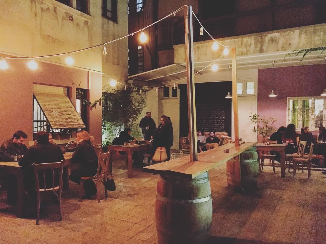 🖤 lebanon  lebanon_hdr  ashrafieh  cold  nights  cozy  places ... (Onomatopoeia The Music Hub)