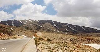  lebanon  mountains  hadeth  baalbek  road  sky  clouds ...