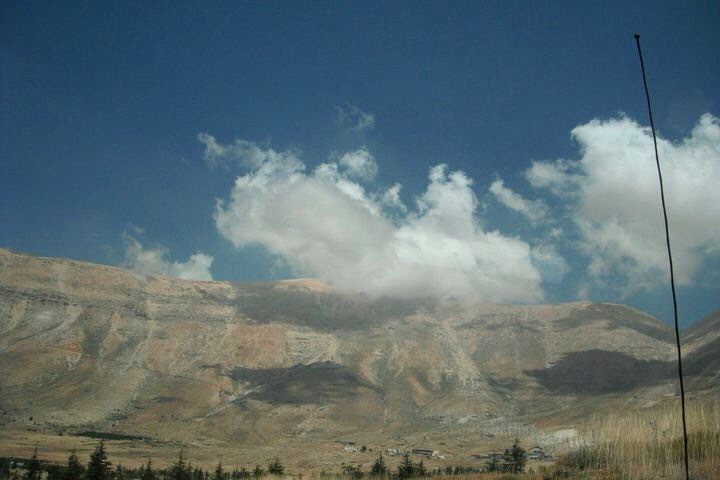  lebanon  northlebanon  ehden  white  clouds touching the  mountain ... (Ehden, Lebanon)