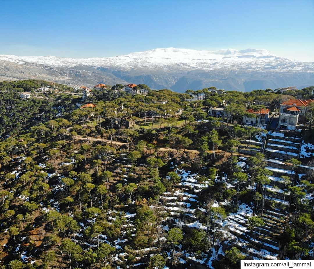  lebanon  picoftheday  byme  DJI  mavicair  djimavicair  landscape ... (Chouer, Mont-Liban, Lebanon)