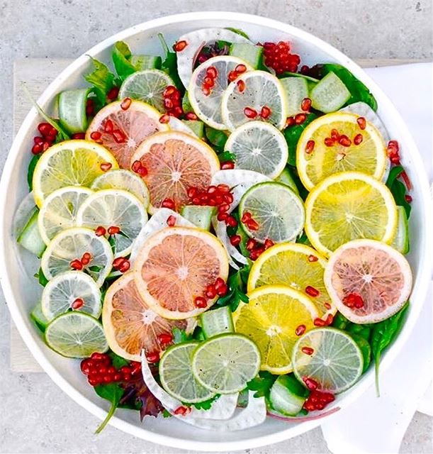  lemon  greapfruit  orange  salad  fresh  lovefood lovesalad  colorful ...