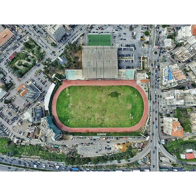 Let's get this weekend started and enjoy football... Our famous Fouad Chehab Stadium. (Fouad Chehab- Jounieh)