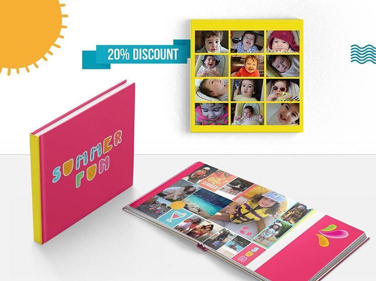 Let's Welcome Summer20% off on Photo books and Canvases only!Use...