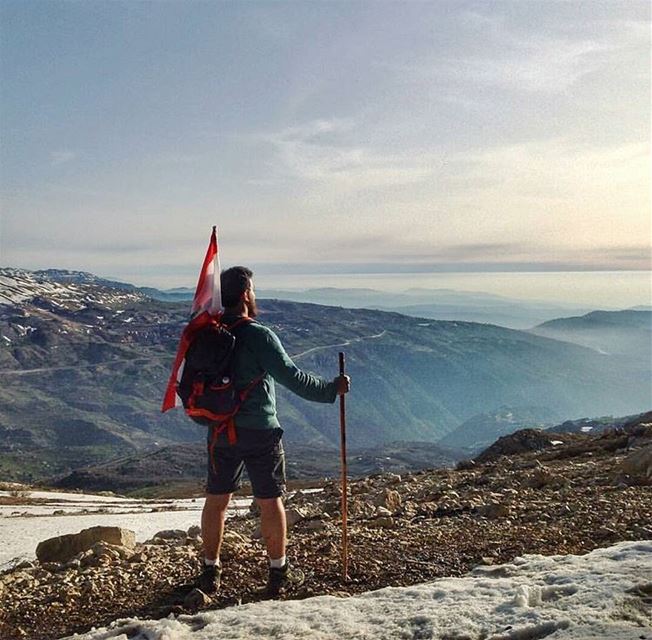 Life is an adventure. Live it. 🌎... hiking  hike  mountains  live ... (Lebanon)