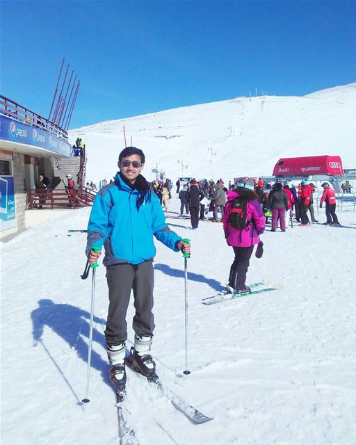 Life is like a journey.Tiada kata lain selain bersyukur atas segala... (Faraya Mzaar  ski resort)