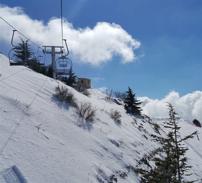  lift to  heaven  skilift  lebanon  laqlouq...