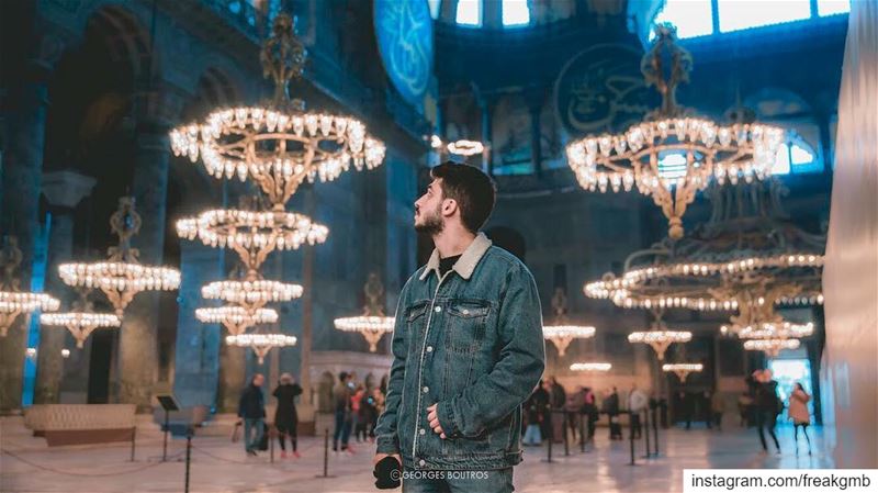 Lights ✨--  canon  canon_photos  beautifuldestinations ... (Hagia Sophia Museum)
