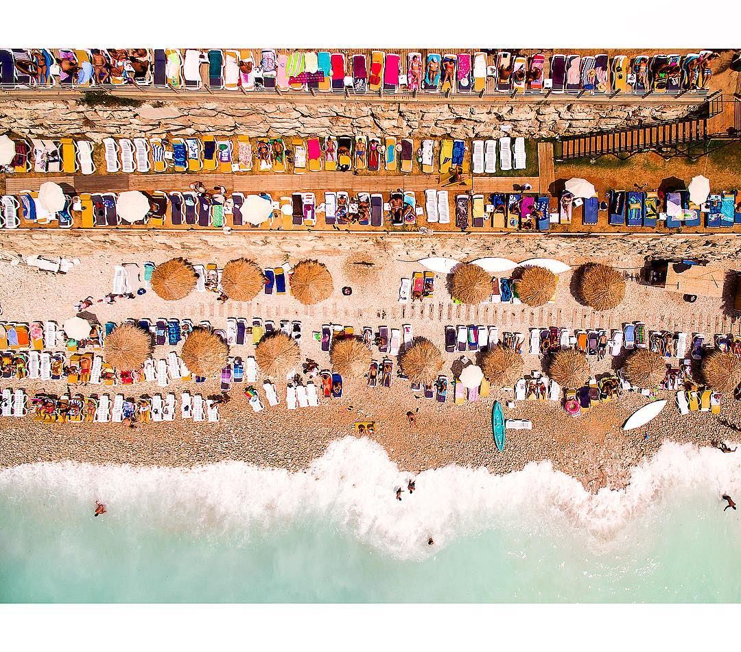 Little splash of colour Batroun, North Lebanon | 2017..………………………………………… (Batroun Beach)