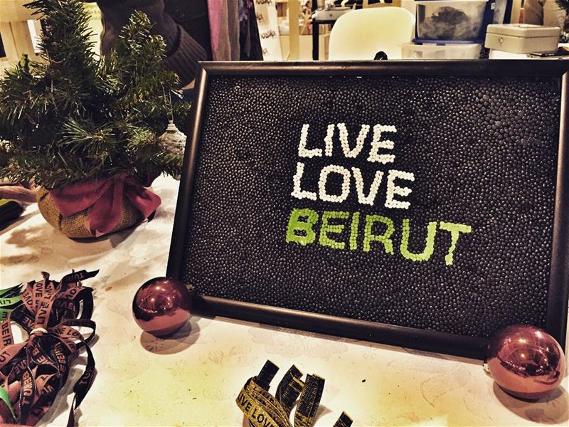 Live Love Beirut in Christmas 🎄  livelovechristmas  livelovebeirut ... (Trainstation Mar Mikhaël)