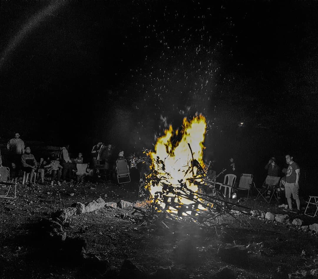  livelovelebanon❤️  kfardebian  camping  qualitytime  campfire  bonfire ...