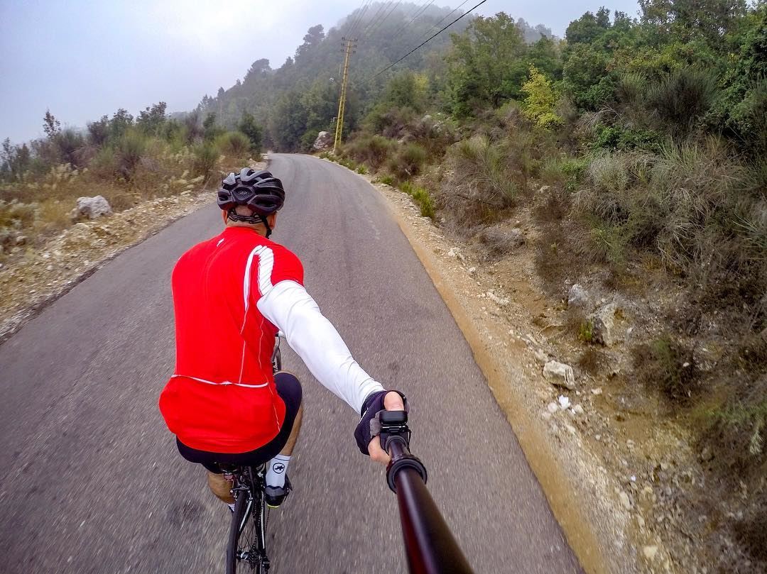 Looking forward to tomorrow's ride.🌄🚵☀️ cycling  cycle  cyclist ... (Bikfaïya, Mont-Liban, Lebanon)