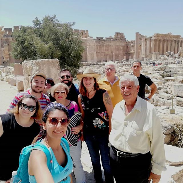 Lovely day at  baalbek with lovely group from  canada🇨🇦  privatetour ...