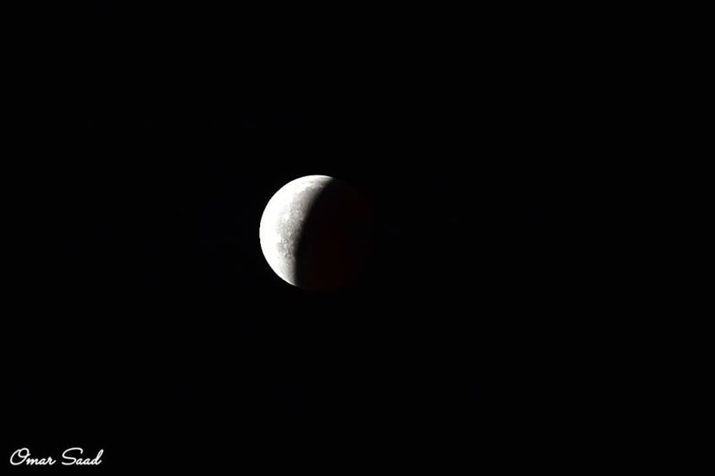 Lunar eclipse  eclipse2018  astrophotography  sun  shadow  moon  moonlight... (Beirut, Lebanon)