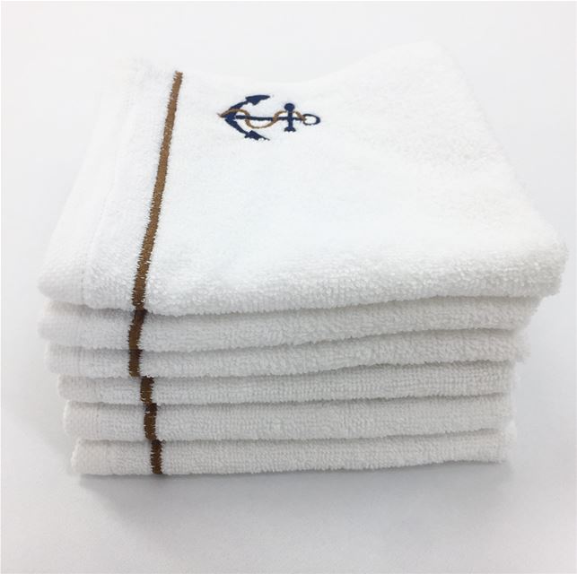 Luxury boat linen ⚓️ Write it on fabric by nid d'abeille  boat  yacht ...