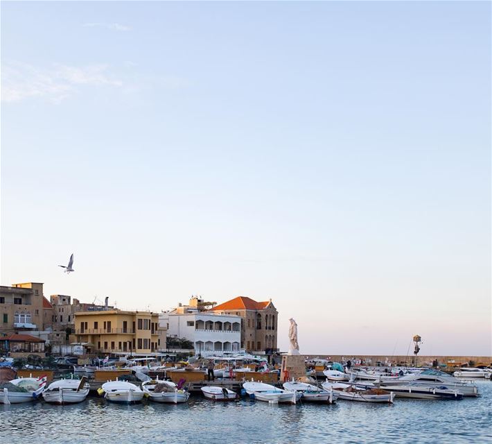 Magic light moment at the old port of Tyre - Sour in the south of Lebanon.... (Tyre, Lebanon)