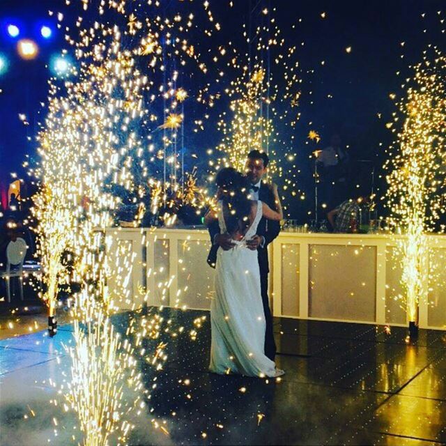Magical moments 💜💜 Photo by @chloe_welkeys wedding party celebration...