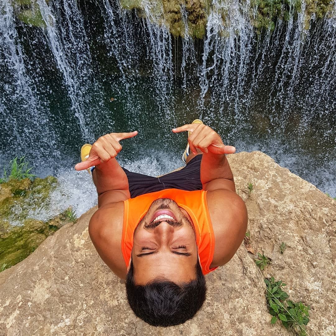Make a wish 😎...📸 by @framewithaview  love  amazing  waterfall ... (Lebanon)