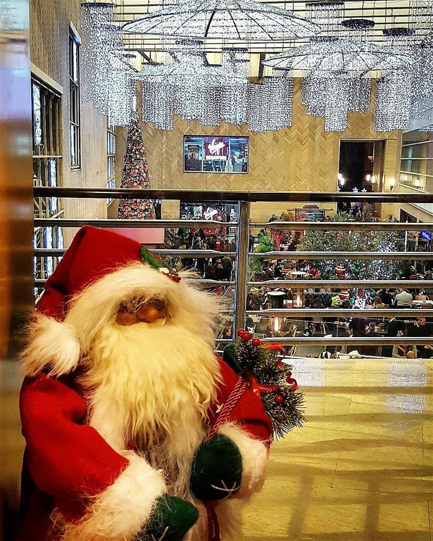 Make a wish...Santa's waiting🎅Happy season 💖By @truewealth_manal_tamim... (Beirut Souks)