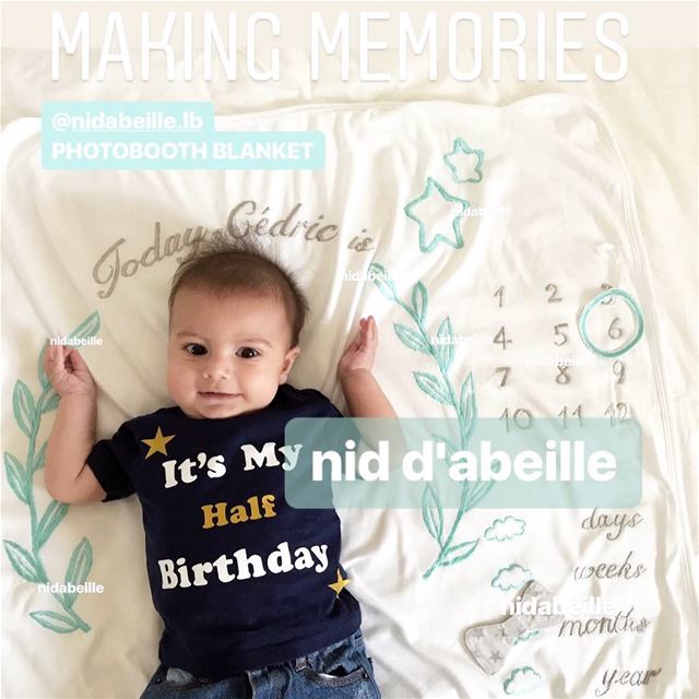 Make your own design for your photo booth ☁️ Moment in life by nid d'abeill