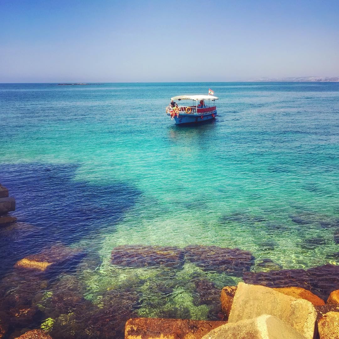 “Man cannot discover new oceans unless he has the courage to lose sight of... (Tyre, Lebanon)