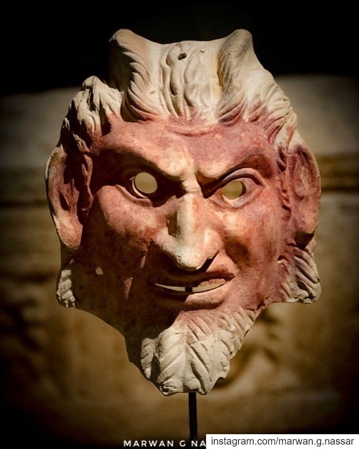 Mask of SatyrDiscovered at Bourj El Chemali, Tyre, South Lebanon.Roman... (National Museum of Beirut)