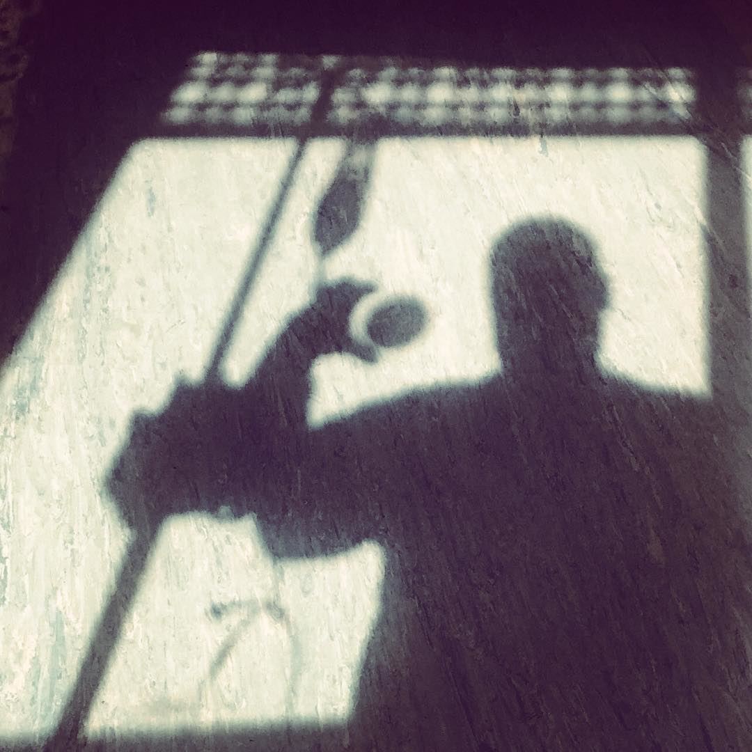  me  myself  selfie  black&white  shadow  hospital  window  serum  patient... (Hôpital Libanais Geitaoui - CHU)