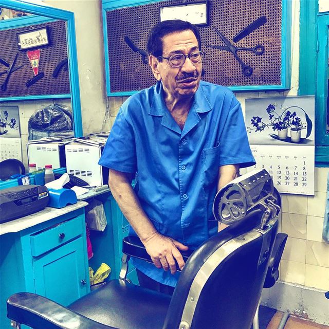 Meet 3amo Philip, the famous and probably the oldest barber on Bliss... (Bliss Street)