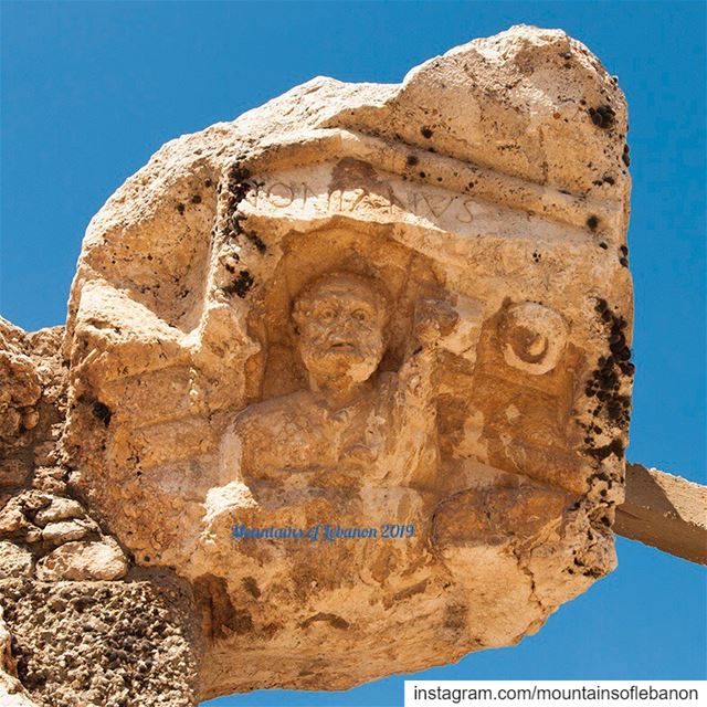 Meet Antonianus (1st Century A.D.) the prominent town figure to have his... (Qsarnaba, Béqaa, Lebanon)