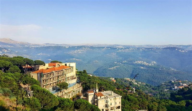  Metn view from Broumana... good morning!....  Lebanon  liban ... (Brummana)