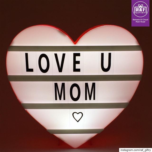 MOM 💝 raf_giftry.......... lighting  heart  mom  firstlove ... (Raf Giftry)