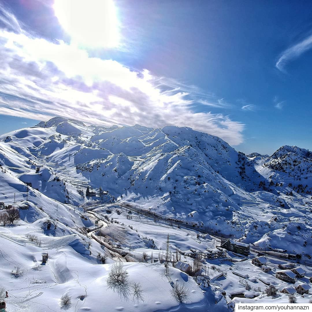Mont Blanc, The Lebanese Version ⠀⠀⠀ lebanon  snow  livelovelebanon ... (El Laklouk, Mont-Liban, Lebanon)