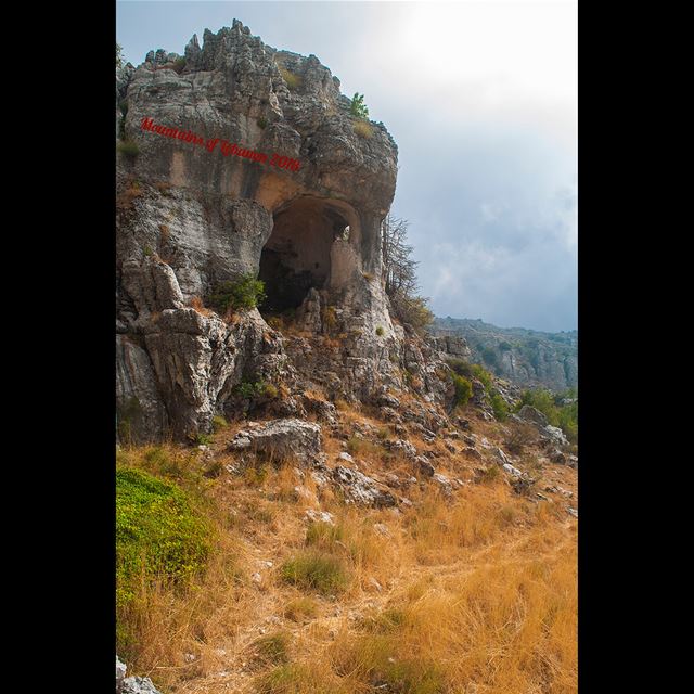 More rock formations in the Jaj highlands lebanon  hiking  trekking ... (Jaj, Mont-Liban, Lebanon)