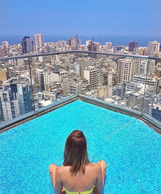 Morning with a View 💎By @lulumohamadali  AboveBeirut  Beirut  Liban ... (Staybridge Suites Beirut)