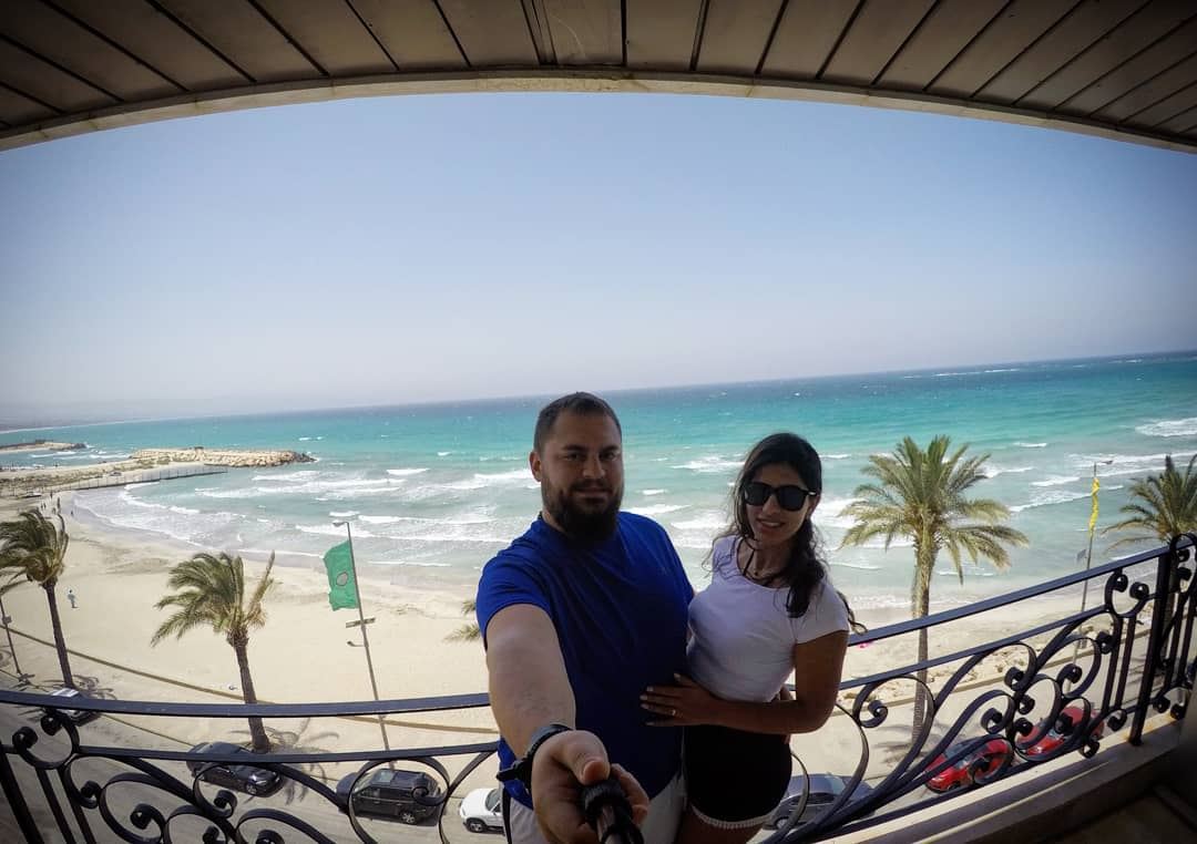  MorningLikeThis  CoupleGoals  SummerVibes  HotelView  Palazzo  Sour ... (Tyre-Sour At Beach)