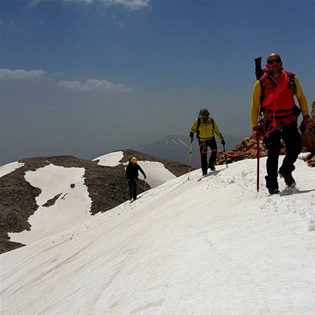 Mount sannine with @elie357 & @f_h_perso Ascending via dahr El cheer and... (Mount Sannine)