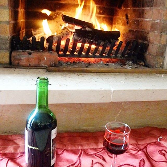 mountain autumn wine vinfeu cheminéefire fireplace bestmoment