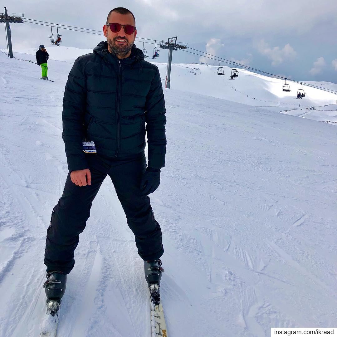  Mountain is calling  ski  skiing  Lebanon  slopes  adrenaline   snow 🎿 ❄ (Mzaar Ski Resort Kfardebian)