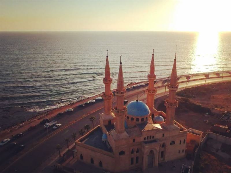 My first Drone shot...stay tuned for more 📷 PS: still practicing 🙈 ... (Al Mina', Liban-Nord, Lebanon)