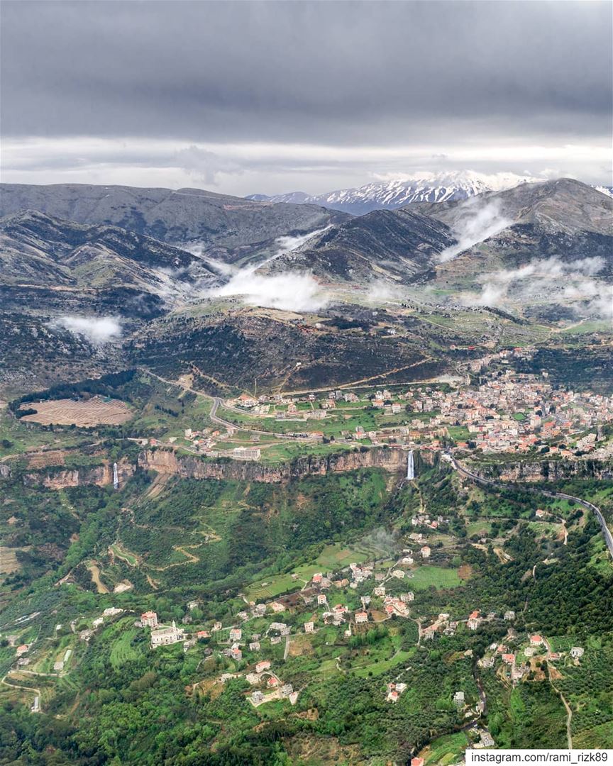 My Heaven ⛰️... Jezzine  lebanon  dji  drones  aerial ... (Jezzîne, Al Janub, Lebanon)