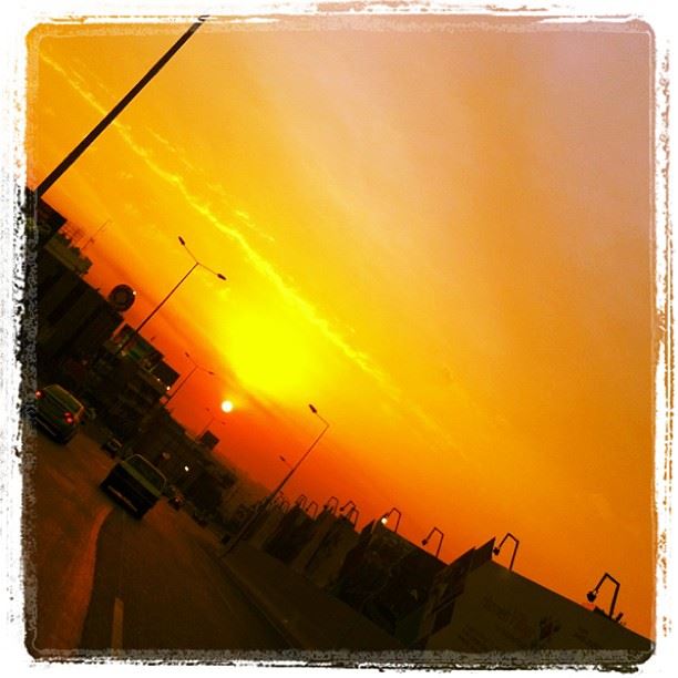  my i phone camera sunset baabda hazmieh beirut lebanon amazing shot...