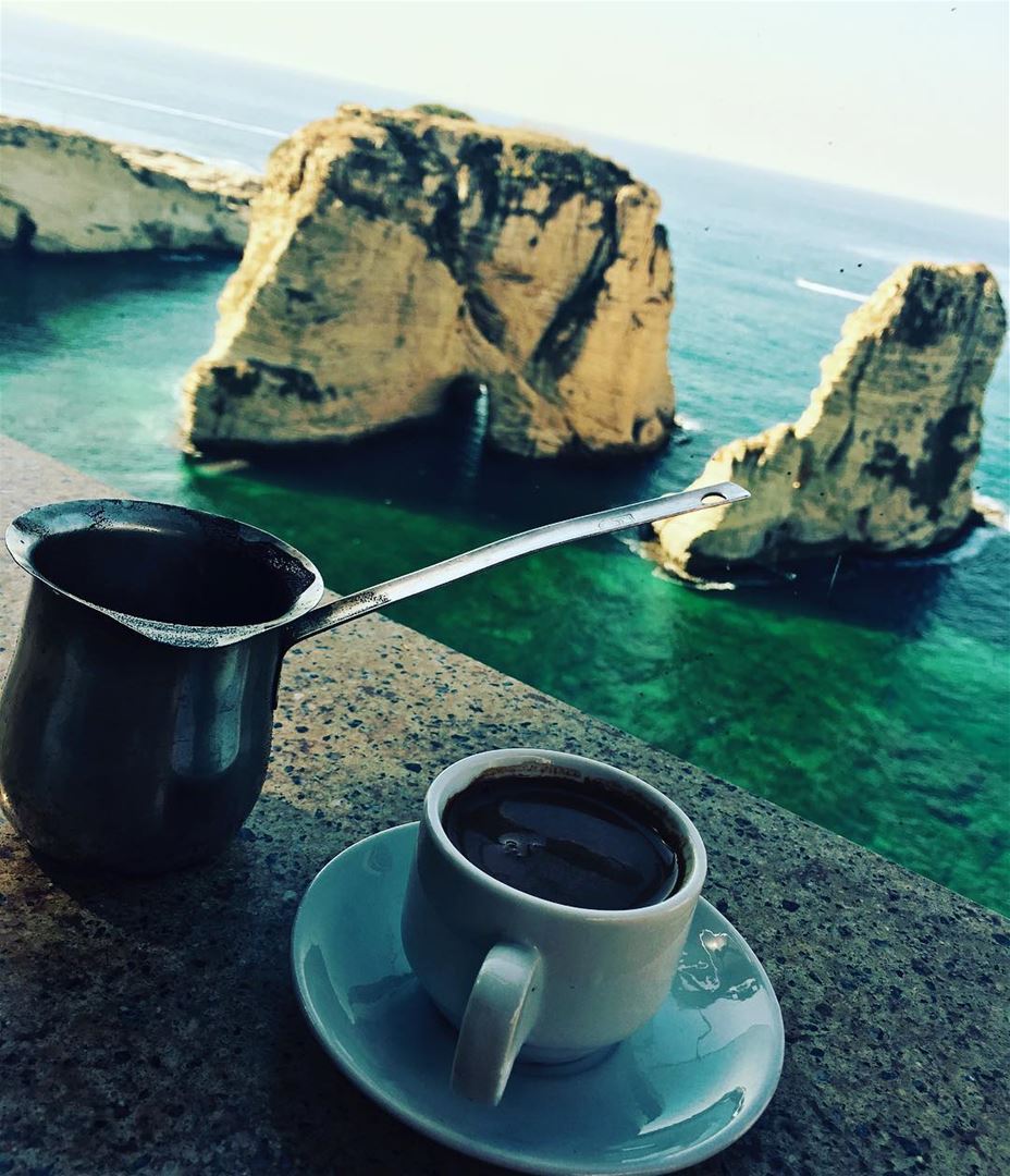 my lovely place, with my coffee (Bayrock - Raouche)