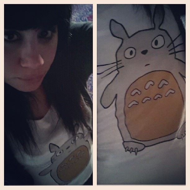 My  Neighbor  Totoro love  HayaoMiyazaki  anime  movie  cartoon  shirt ...